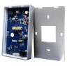 Система СКУД KIT-T12MF-P-G на 1 дверь, сенсорная панель, 2 считывателя Mifare, серый замок, НЗ тип