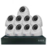 Комплект видеонаблюдения IP Ps-Link KIT-A809IP-POE / 8Мп / 9 камер / питание POE