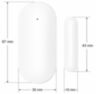 Охранная сигнализация WIFI/GSM PS-PG109-4GEU 4G LTE с сенсорными кноками, экраном 4.3", RFID ключами 125кГц