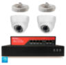 Комплект видеонаблюдения IP 8Мп KIT-A802IP-PL 2 камеры для помещения, программный датчик движения, удаленный доступ, ночное видение