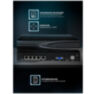 Видеорегистратор цифровой IP PS-I3404P 4 каналa, поддержка камер 8Мп, ONVIF, питание PoE, удаленный доступ