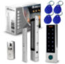 Система СКУД KIT-HF3WF-280LED на одну дверь, биометрический считыватель отпечатков, RFID, Wi-Fi, электромагнитный замок 280 кг