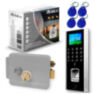 Система СКУД KIT-9700F-G сканер отпечатков, до 2000 ключей, EM-marine, в помещение, серый накладной замок