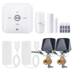 Готовый комплект WiFi системы защиты от протечек воды Страж Аква-Контроль+Безопасность G10-FM02WIFI