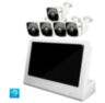 Комплект видеонаблюдения IP Ps-Link KIT-C505IP-POE-LCD / 5Мп / 5 камер / монитор