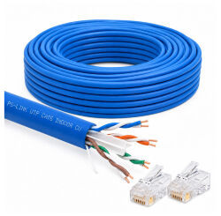 Кабель витая пара UTP4 cat.6 CU 40 метров  UTP-CAT6-CU40