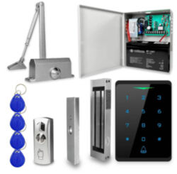 Система СКУД  KIT-CH1-180UPS с блоком резервного питания и умной сенсорной панелью