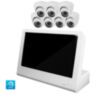 Комплект видеонаблюдения IP Ps-Link KIT-A507IP-POE-LCD / 5Мп / 7 камер / монитор