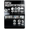 Комплект видеонаблюдения AHD 8Мп KIT-A807HD 7 камер для помещения, ночная съемка, датчик движения