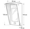 Козырёк для панели доступа Ps-Link PS-DT03EMT уличный зеленый