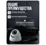 Комплект видеонаблюдения AHD 8Мп KIT-A815HD 15 камер для помещения, ночная съемка, датчик движения