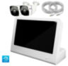 Комплект видеонаблюдения IP Ps-Link KIT-C202IP-POE-LCD / 2Мп / 2 камеры / монитор