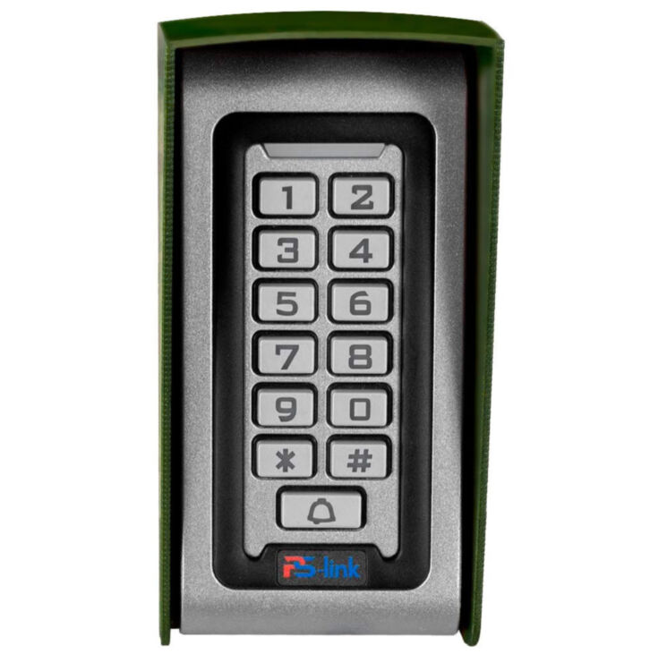 Козырёк для панели доступа Ps-Link PS-S601EM-WP зеленый PETG