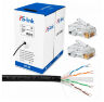 Кабель витая пара UTP4 cat.6 CU 40 метров UTP-CAT6-CU40-OUT уличный