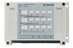 Tantos TS-NV Этажный коммутатор многоквартирного домофона для подключения 4-х мониторов