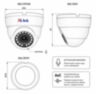 Комплект видеонаблюдения AHD 5Мп KIT-A501HD-MX