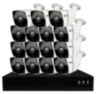Комплект видеонаблюдения IP 2Мп KIT-С215IP-POE 15 камер с ночной съемкой для улицы, с датчиком движения, питание PoE