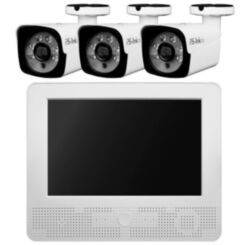 Комплект видеонаблюдения AHD 5Мп  KIT-C9503HD 3 камеры для улицы, регистратор с монитором