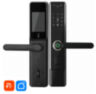 Умный дверной замок PS-K8V Wi-Fi электронный биометрический со сканером отпечатка пальца, камерой и встроенным монитором