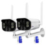 Комплект видеонаблюдения WIFI Ps-Link KIT-XME302-WIFI / 3Мп / 2 камеры