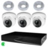Комплект видеонаблюдения IP 8Мп KIT-A803IP-ST 3 камеры для помещения, аналитика, детекция человека, область вторжения
