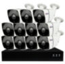 Комплект видеонаблюдения IP 5Мп KIT-С511IP-POE 11 камер с ночной съемкой для улицы, с датчиком движения, питание PoE