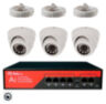 Комплект видеонаблюдения IP 5Мп KIT-A503POE-YE-LT 3 камеры с сервисом IPEYE, для ПВЗ, офиса, производства