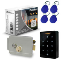 Система СКУД Ps-Link KIT-CH1-G / кодовая панель / эл. механический замок / RFID, WIFI