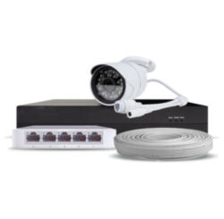 Готовый комплект IP видеонаблюдения c 1 уличной 2Mp камерой PST IPK01CH