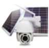 Беспроводная автономная поворотная 4G камера 2Мп с солнечной панелью на 120Вт PST SBM120W20