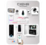 Система СКУД KIT-TF2EM-WP-W-B отпечаток пальца, кодовая панель, металлическая, RFID, WIFI