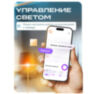 Умный сенсорный одноканальный WIFI выключатель WF-E1 Золотой