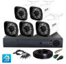 Комплект видеонаблюдения AHD 5Мп KIT-C505HD 5 камеры для улицы