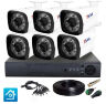 Комплект видеонаблюдения AHD 5Мп KIT-C506HD 6 камеры для улицы