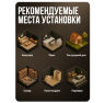 Комплект видеонаблюдения AHD 5Мп KIT-A509HDC 9 камер для помещения с LED-подсветкой, без микрофона