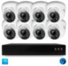 Комплект видеонаблюдения IP Ps-Link KIT-A208IPM-POE / 2Мп / 8 камер / запись звука