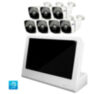 Комплект видеонаблюдения IP Ps-Link KIT-C507IP-POE-LCD / 5Мп / 7 камер / монитор