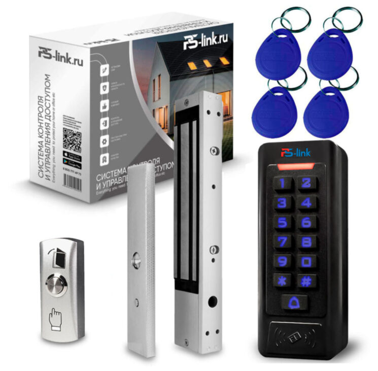 Система СКУД PS-Link KIT-C1EM-W-280 / кодовая панель / RFID / WIFI