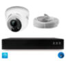 Комплект видеонаблюдения IP Ps-Link KIT-A201IPM-POE / 2Мп / 1 камера / запись звука
