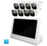 Комплект видеонаблюдения IP Ps-Link KIT-C508IP-POE-LCD / 5Мп / 8 камер / монитор
