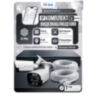 Комплект видеонаблюдения IP 5Мп KIT-C502IP-ST 2 камеры для улицы, аналитика, детекция человека, детекция автомобиля, область вторжения