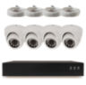 Комплект видеонаблюдения IP Ps-Link KIT-A204IP-POE / 2Мп / 4 камеры / питание POE